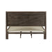 Century Modern Queen Platform Bed - Discount Furniture World (Burlington,NC)
