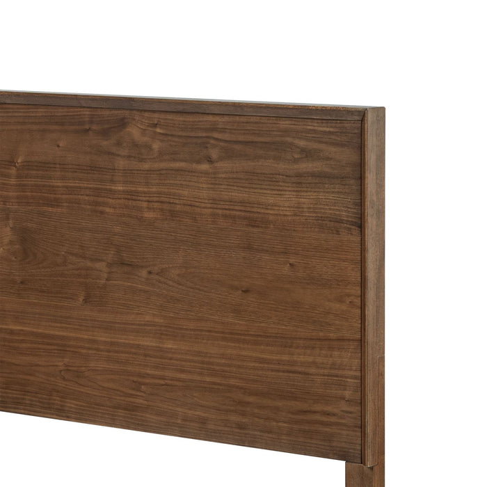 Century Modern Queen Platform Bed - Discount Furniture World (Burlington,NC)
