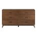 Century Modern 6 Drawer Dresser - Discount Furniture World (Burlington,NC)