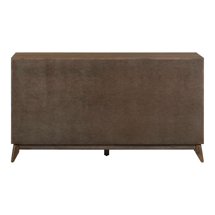 Century Modern 6 Drawer Dresser - Discount Furniture World (Burlington,NC)