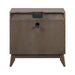 Century Modern Nightstand w/ Charging Station - Discount Furniture World (Burlington,NC)