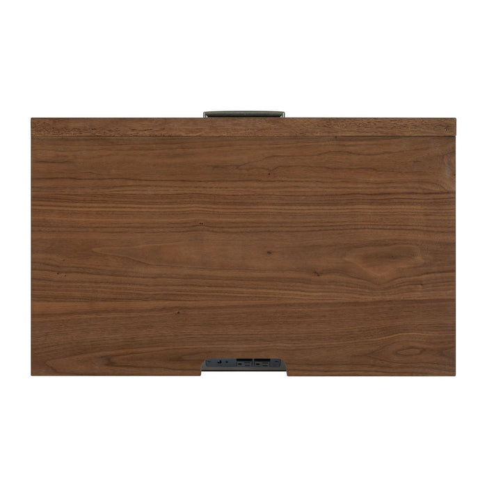 Century Modern Nightstand w/ Charging Station - Discount Furniture World (Burlington,NC)