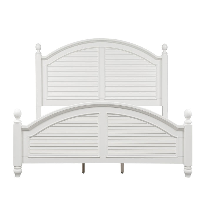 Summer House I King Poster Bed, Dresser & Mirror, Chest - Discount Furniture World (Burlington,NC)
