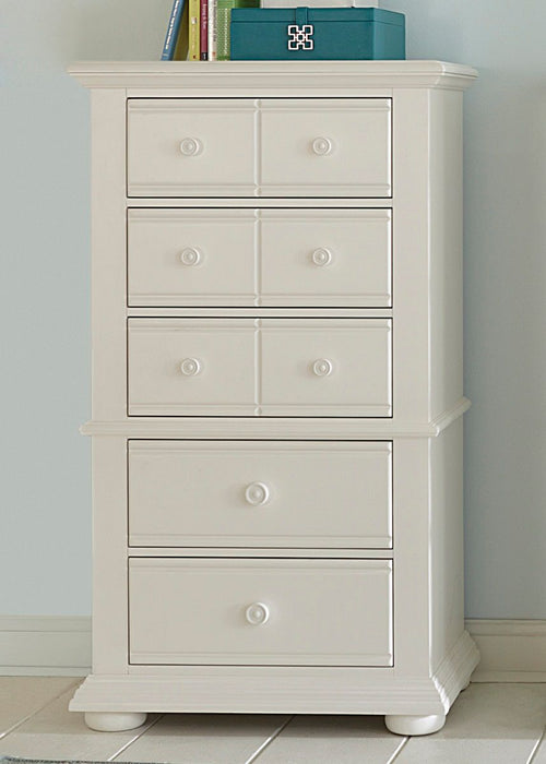 Liberty Furniture Summer House Lingerie Chest in Oyster White