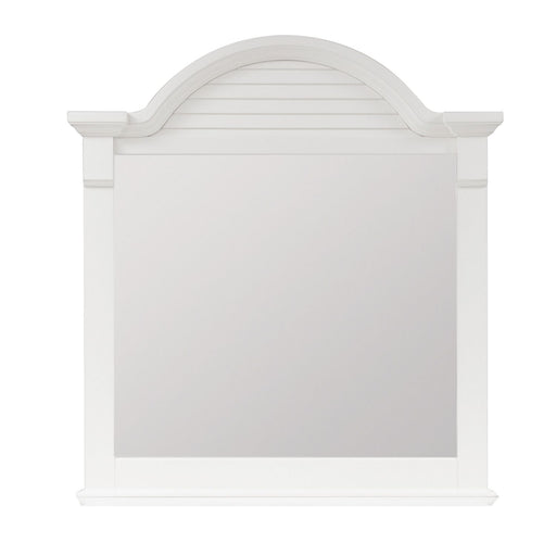 Summer House Mirror in Oyster White - Discount Furniture World (Burlington,NC)