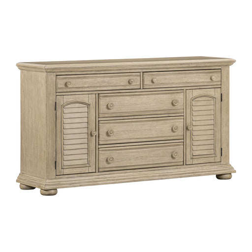 Summer House 2 Door 5 Drawer Dresser - Discount Furniture World (Burlington,NC)