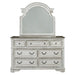 Magnolia Manor Panel Bed, Dresser & Mirror image