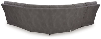 Next-Gen DuraPella Power Reclining Sectional - Discount Furniture World (Burlington,NC)