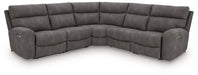 Next-Gen DuraPella Power Reclining Sectional - Discount Furniture World (Burlington,NC)