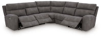 Next-Gen DuraPella Power Reclining Sectional - Discount Furniture World (Burlington,NC)
