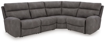 Next-Gen DuraPella Power Reclining Sectional - Discount Furniture World (Burlington,NC)