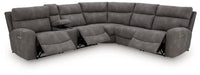 Next-Gen DuraPella Power Reclining Sectional - Discount Furniture World (Burlington,NC)