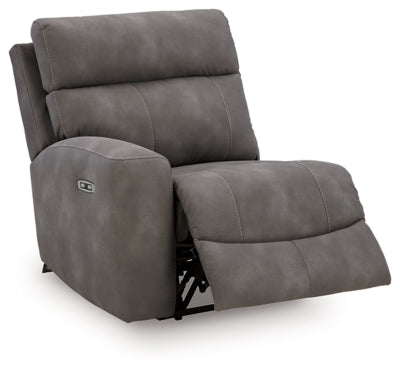 Next-Gen DuraPella Power Reclining Sectional - Discount Furniture World (Burlington,NC)