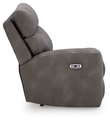 Next-Gen DuraPella Power Reclining Sectional - Discount Furniture World (Burlington,NC)