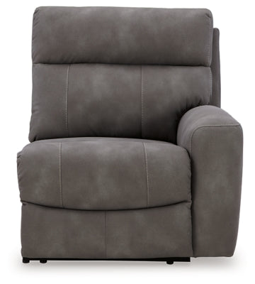 Next-Gen DuraPella Power Reclining Sectional - Discount Furniture World (Burlington,NC)