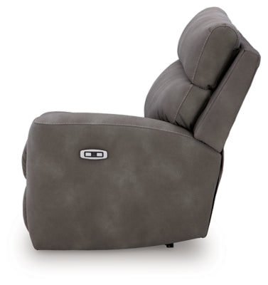 Next-Gen DuraPella Power Reclining Sectional - Discount Furniture World (Burlington,NC)