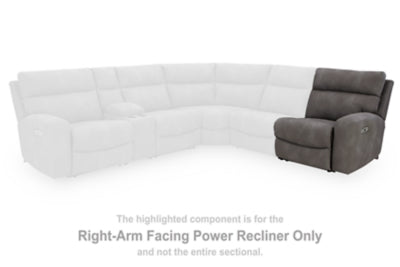 Next-Gen DuraPella Power Reclining Sectional - Discount Furniture World (Burlington,NC)