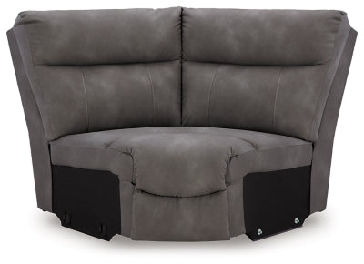 Next-Gen DuraPella Power Reclining Sectional - Discount Furniture World (Burlington,NC)
