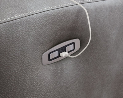 Next-Gen DuraPella Power Reclining Sectional - Discount Furniture World (Burlington,NC)