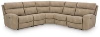 Next-Gen DuraPella Power Reclining Sectional - Discount Furniture World (Burlington,NC)