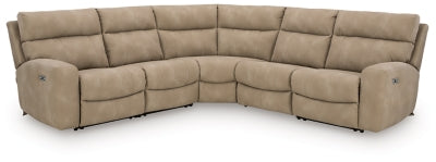 Next-Gen DuraPella Power Reclining Sectional - Discount Furniture World (Burlington,NC)