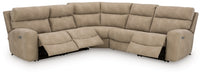 Next-Gen DuraPella Power Reclining Sectional - Discount Furniture World (Burlington,NC)