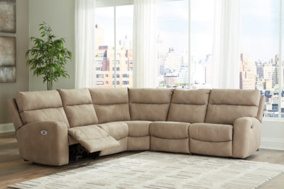 Next-Gen DuraPella Power Reclining Sectional - Discount Furniture World (Burlington,NC)