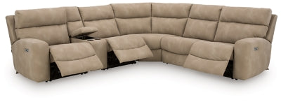 Next-Gen DuraPella Power Reclining Sectional - Discount Furniture World (Burlington,NC)