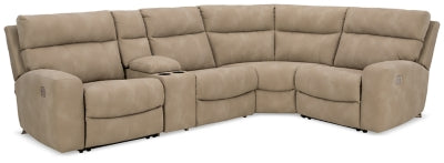 Next-Gen DuraPella Power Reclining Sectional - Discount Furniture World (Burlington,NC)