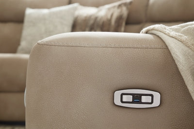 Next-Gen DuraPella Power Reclining Sectional - Discount Furniture World (Burlington,NC)