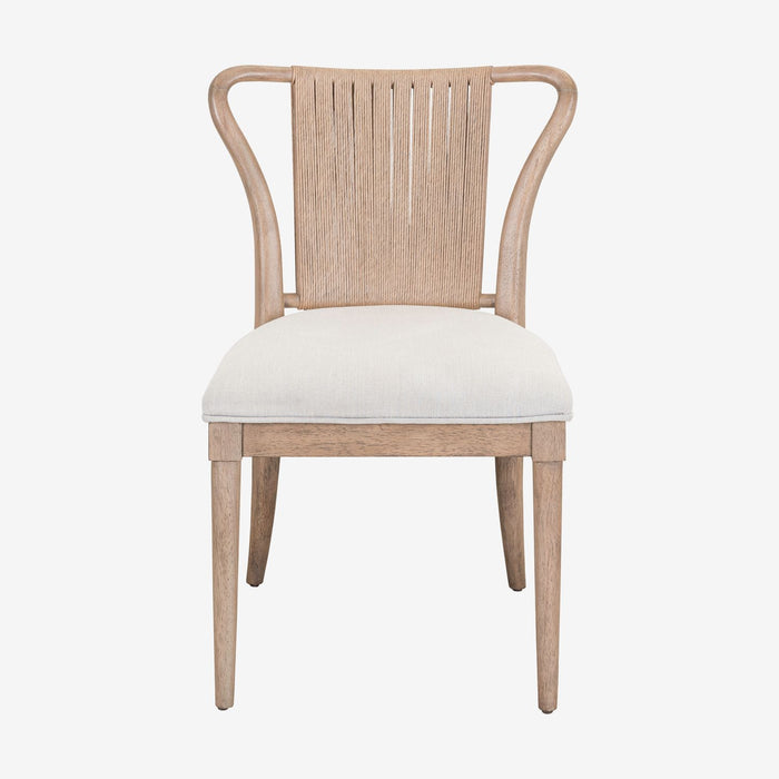 Sheridan Pointe Shaped Corded Back Side Chair (RTA) - Discount Furniture World (Burlington,NC)