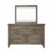 Americana Farmhouse Dresser & Mirror - Discount Furniture World (Burlington,NC)