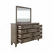 Americana Farmhouse Dresser & Mirror - Discount Furniture World (Burlington,NC)