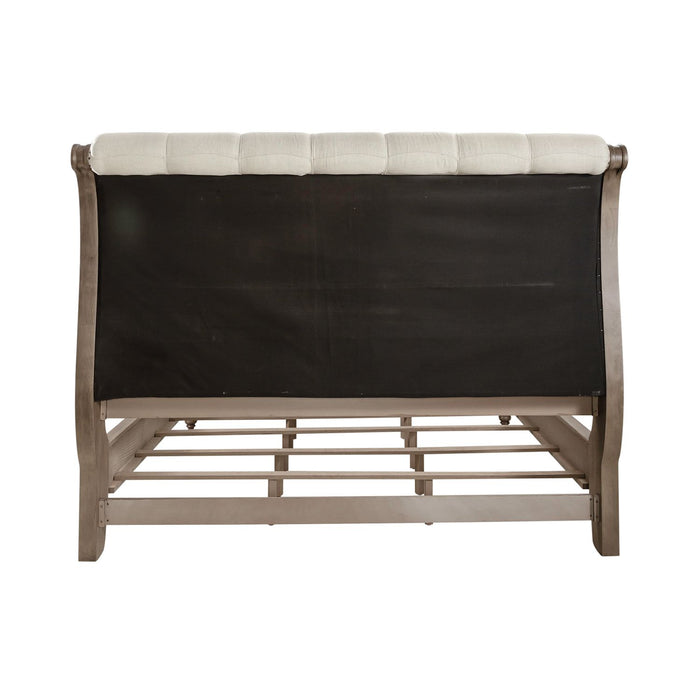 Americana Farmhouse King Sleigh Bed - Discount Furniture World (Burlington,NC)