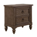 Americana Farmhouse King Sleigh Bed, Dresser & Mirror, N/S - Discount Furniture World (Burlington,NC)