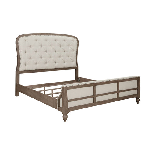 Americana Farmhouse Queen Shelter Bed - Discount Furniture World (Burlington,NC)