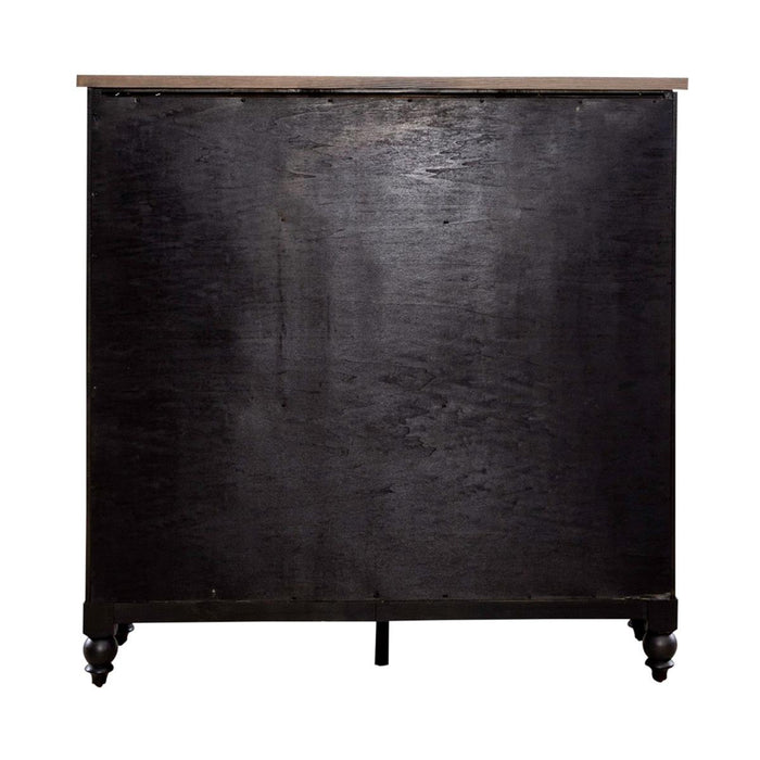Liberty Furniture Americana Farmhouse 12 Drawer Chesser in Black