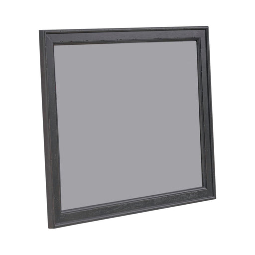 Americana Farmhouse Landscape Mirror in Black - Discount Furniture World (Burlington,NC)
