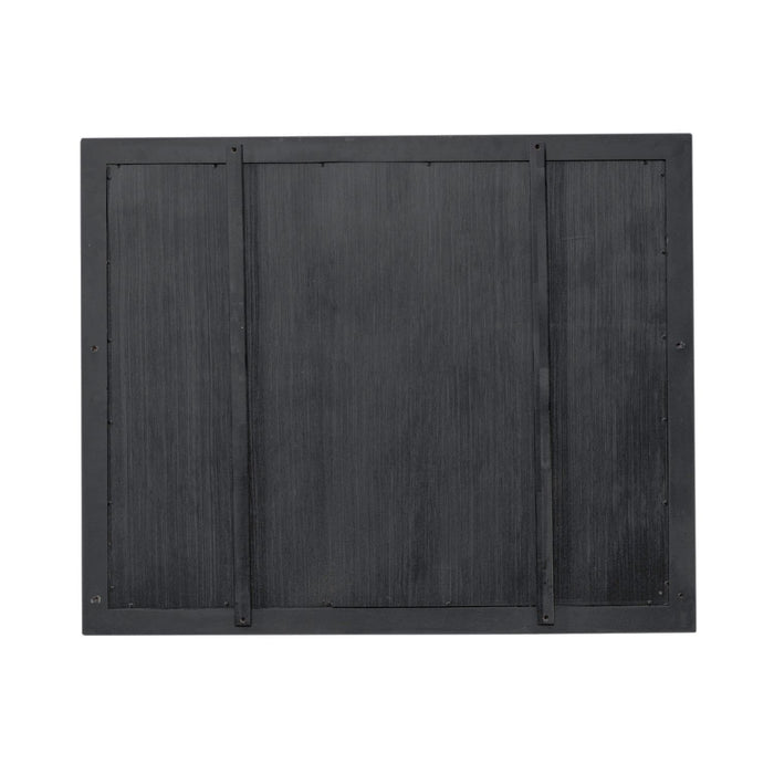 Americana Farmhouse Landscape Mirror in Black - Discount Furniture World (Burlington,NC)