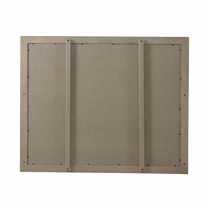 Americana Farmhouse Landscape Mirror in Dusty Taupe and Black - Discount Furniture World (Burlington,NC)