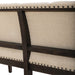 Americana Farmhouse Uph Shelter Dining Bench in Dusty Taupe & Black - Discount Furniture World (Burlington,NC)