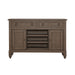 Americana Farmhouse Buffet in Dusty Taupe - Discount Furniture World (Burlington,NC)