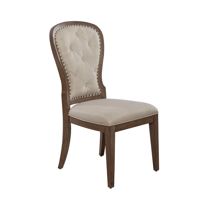 Americana Farmhouse Optional 7 Piece Leg Table Set