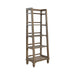 Americana Farmhouse Leaning Pier Bookcase in Dusty Taupe - Discount Furniture World (Burlington,NC)