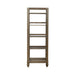 Americana Farmhouse Leaning Pier Bookcase in Dusty Taupe - Discount Furniture World (Burlington,NC)