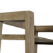 Americana Farmhouse Leaning Pier Bookcase in Dusty Taupe - Discount Furniture World (Burlington,NC)