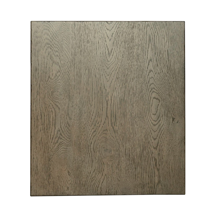 Americana Farmhouse End Table in Dusty Taupe - Discount Furniture World (Burlington,NC)