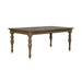 Liberty Furniture Americana Farmhouse Rectangular Leg Table in Dusty Taupe & Black image