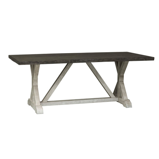 Willowrun Trestle Table - Discount Furniture World (Burlington,NC)