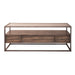 Jamestown Rectangular Cocktail Table in Brown - Discount Furniture World (Burlington,NC)